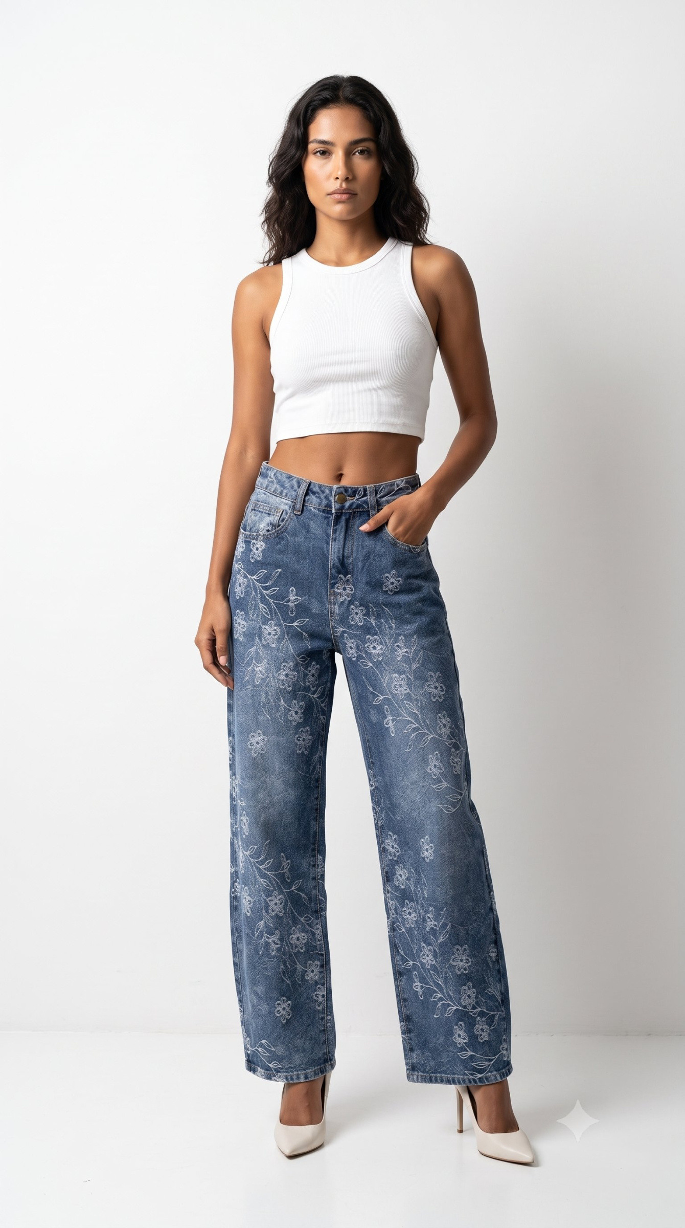 Grossiste Daysie - Jean Ample Floral