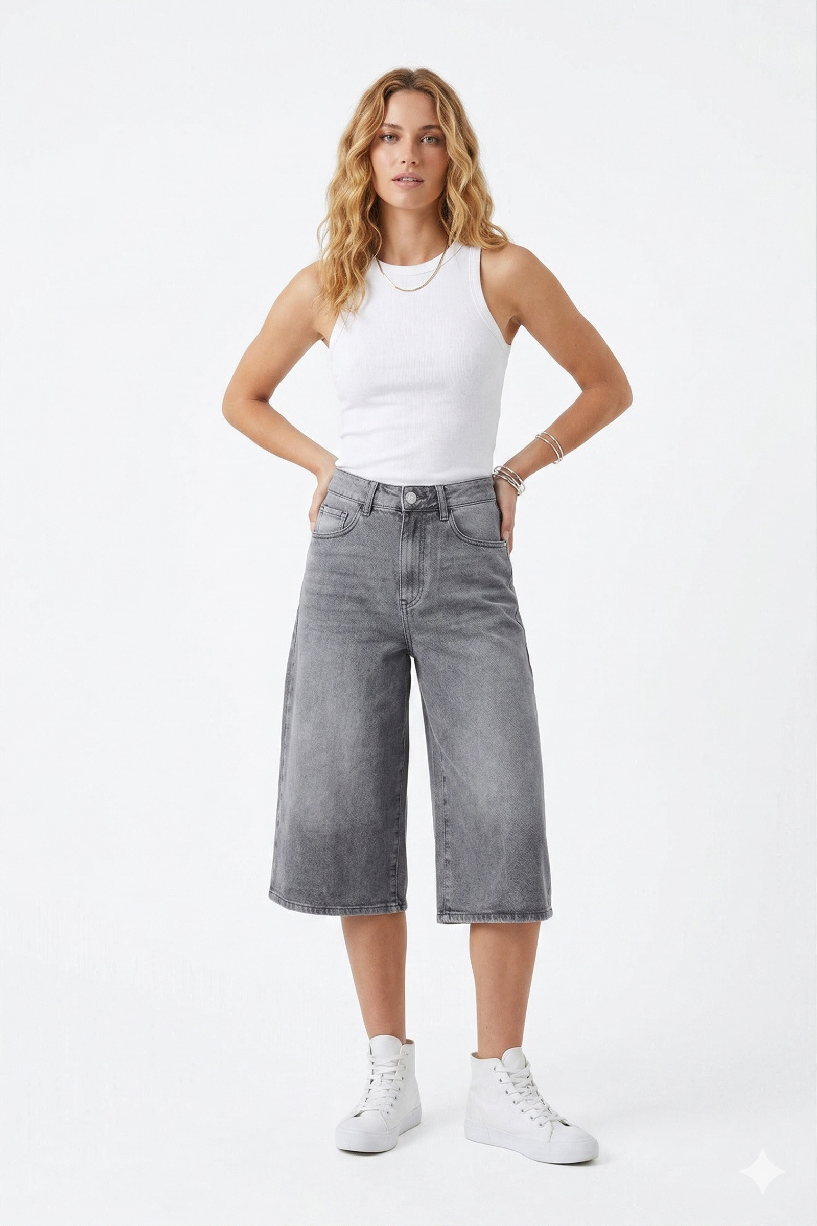 Wholesaler Daysie - DENIM BERMUDA JORTS
