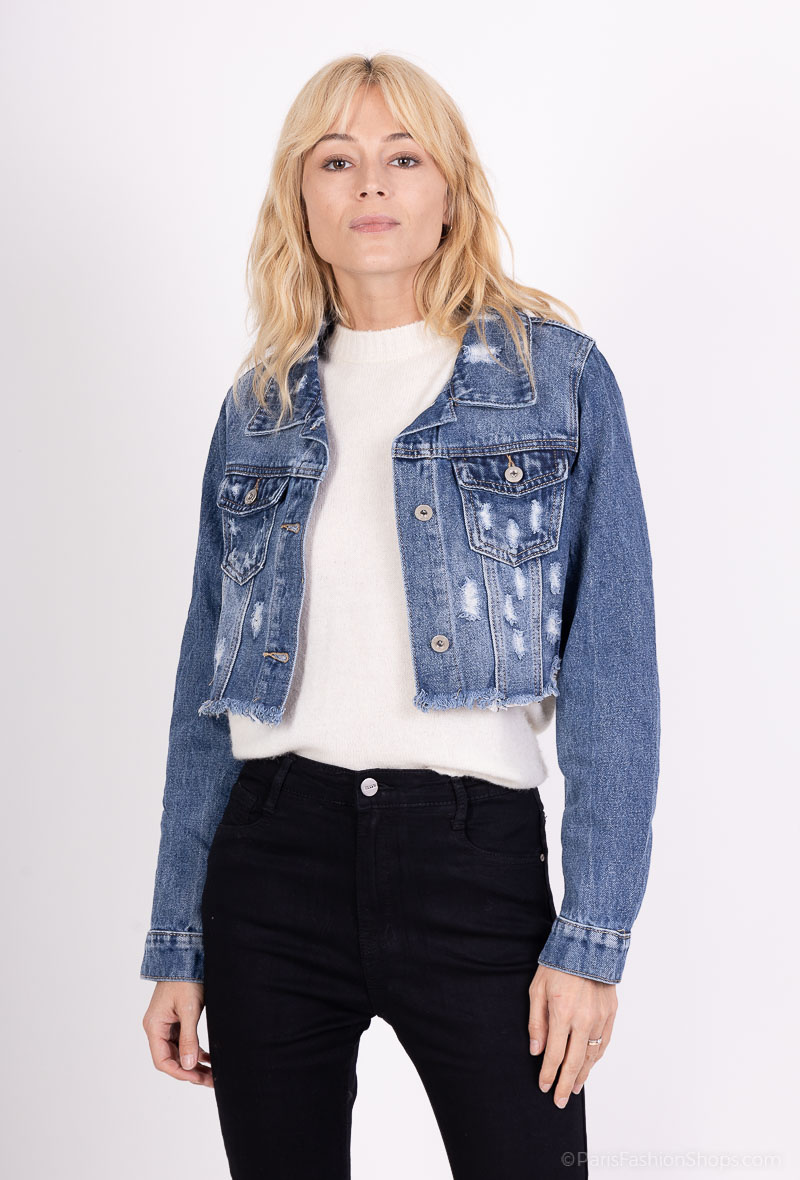 Grossiste Daysie - VESTE EN JEANS