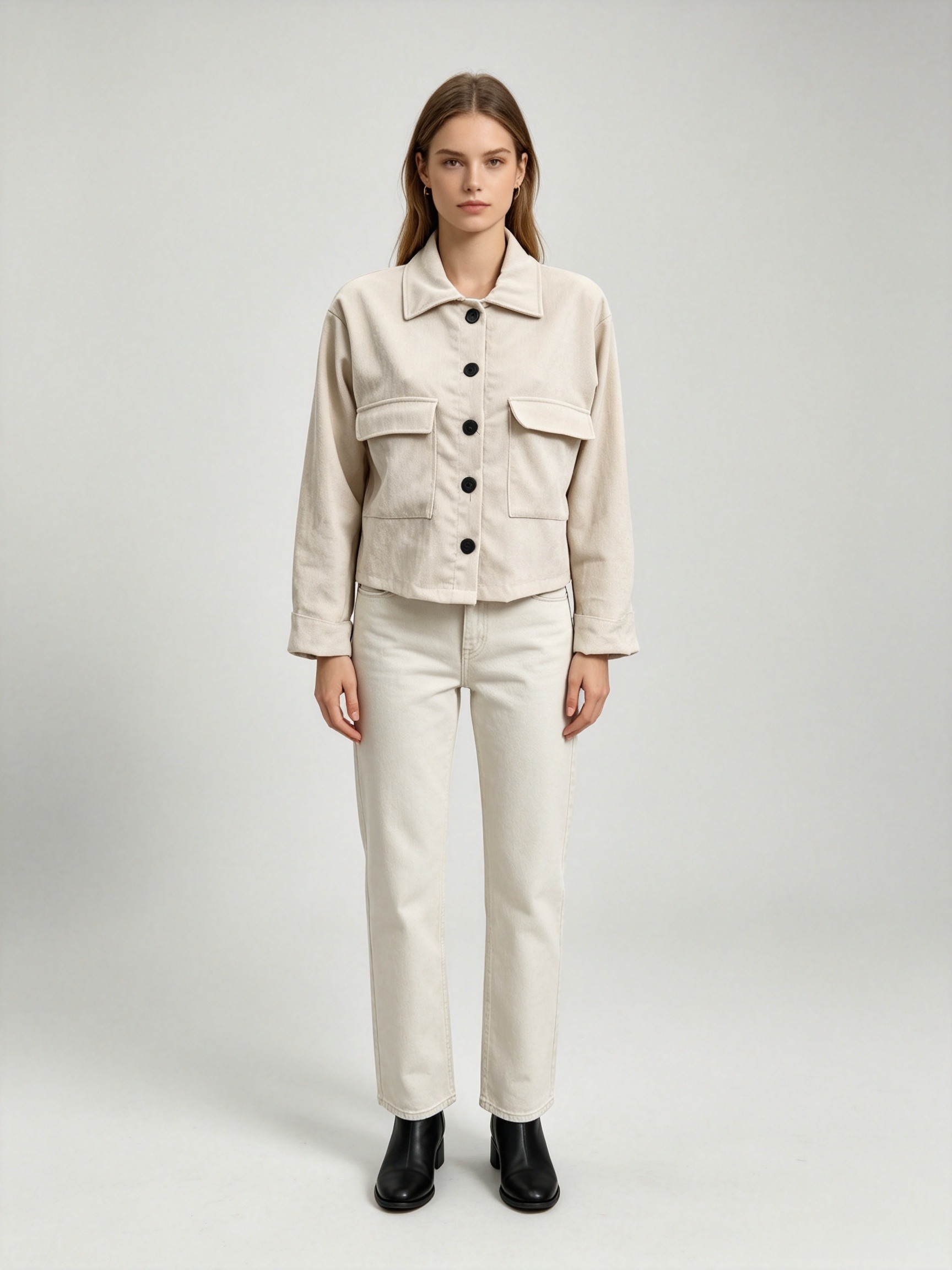 Wholesaler DEFILE - SHORT WORKWEAR JACKET LARGE POCKETS