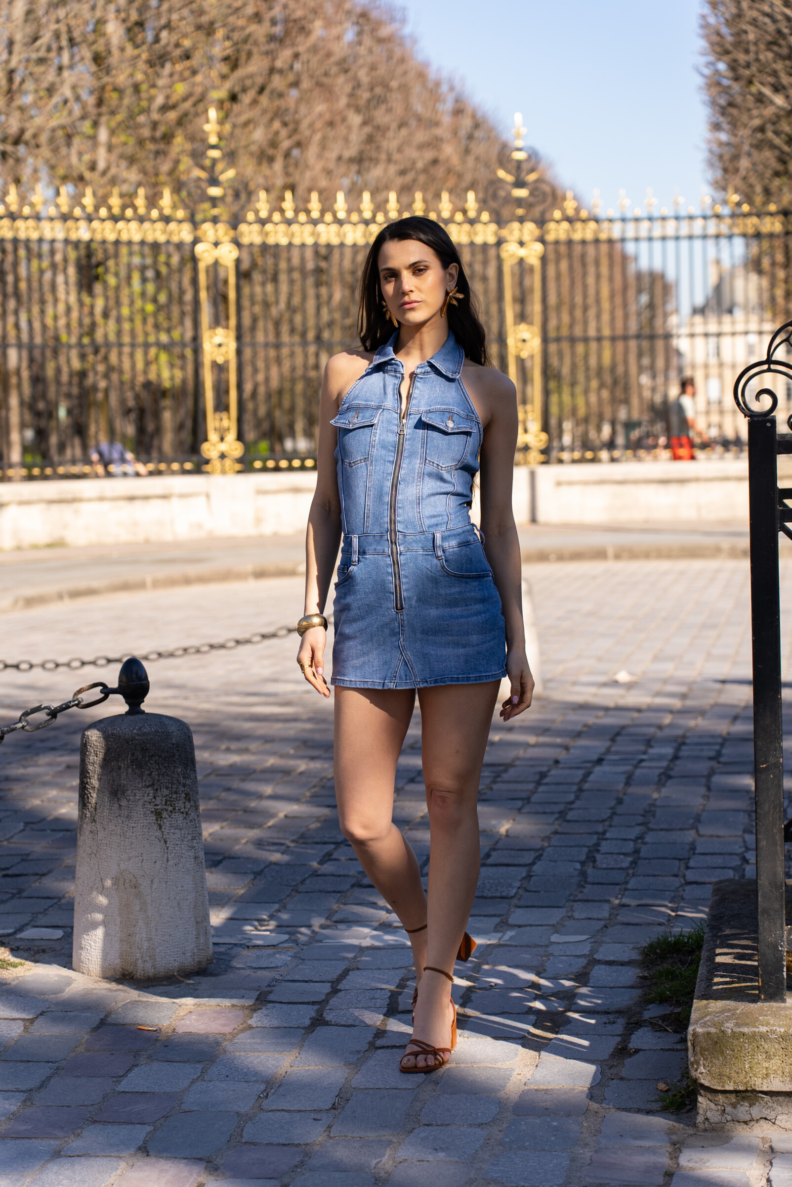Grossista DENIM LIFE - Combinazione di jeans allungati senza maniche
