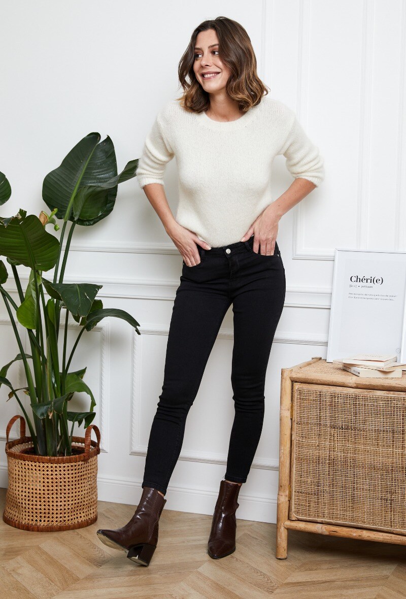 Wholesaler DENIM LIFE - Super Big Size Push Up Stretch Skinny Jeans