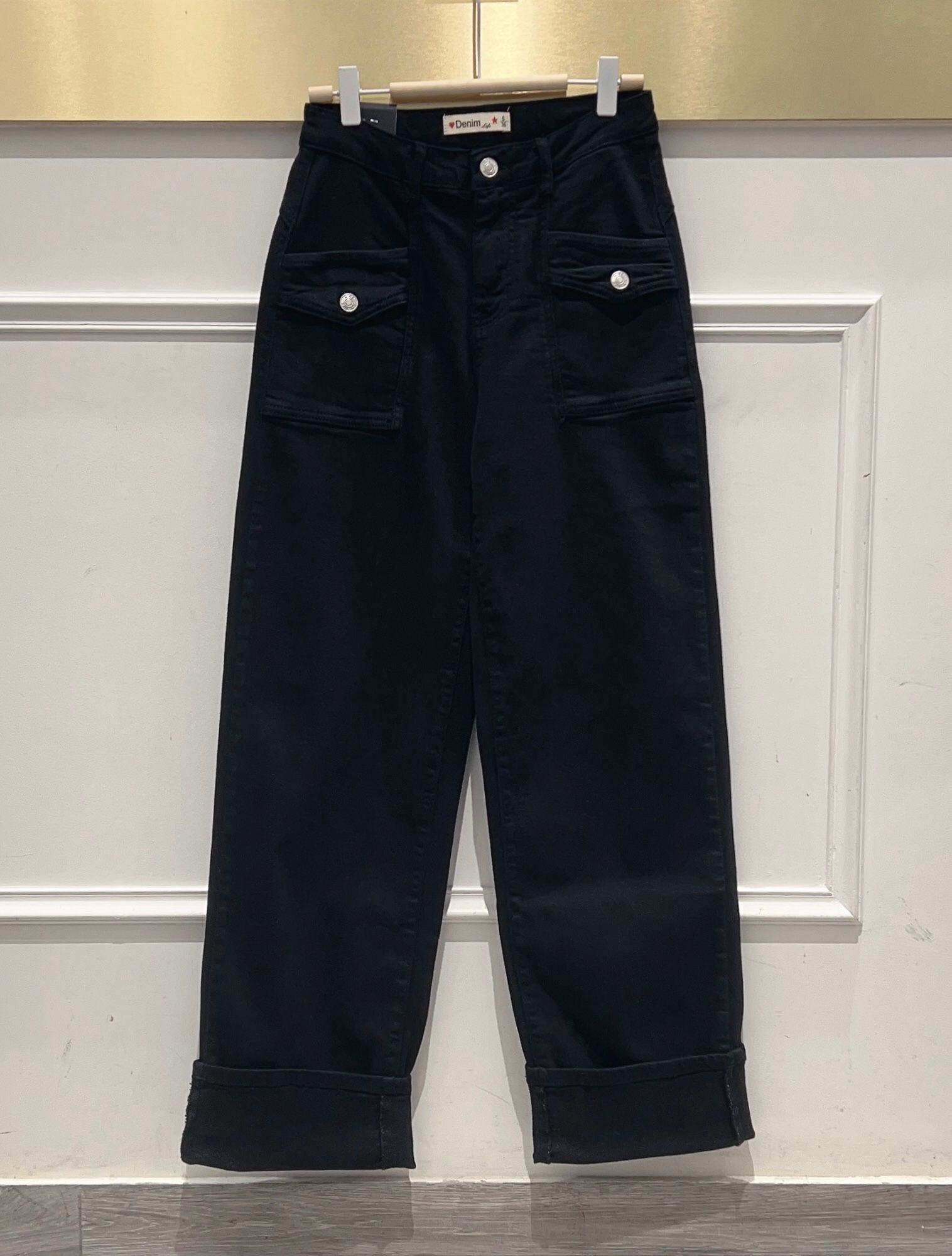 Wholesaler DENIM LIFE - Straight wide stretch push up jeans