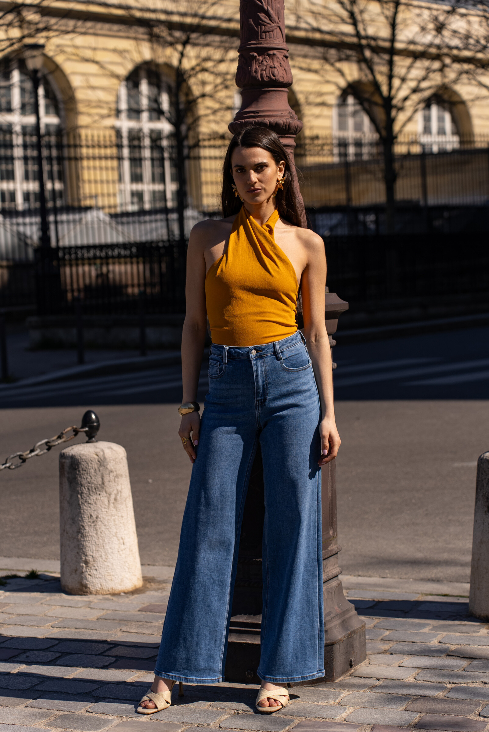 Mayorista DENIM LIFE - Jean súper ancho de pierna estiramiento
