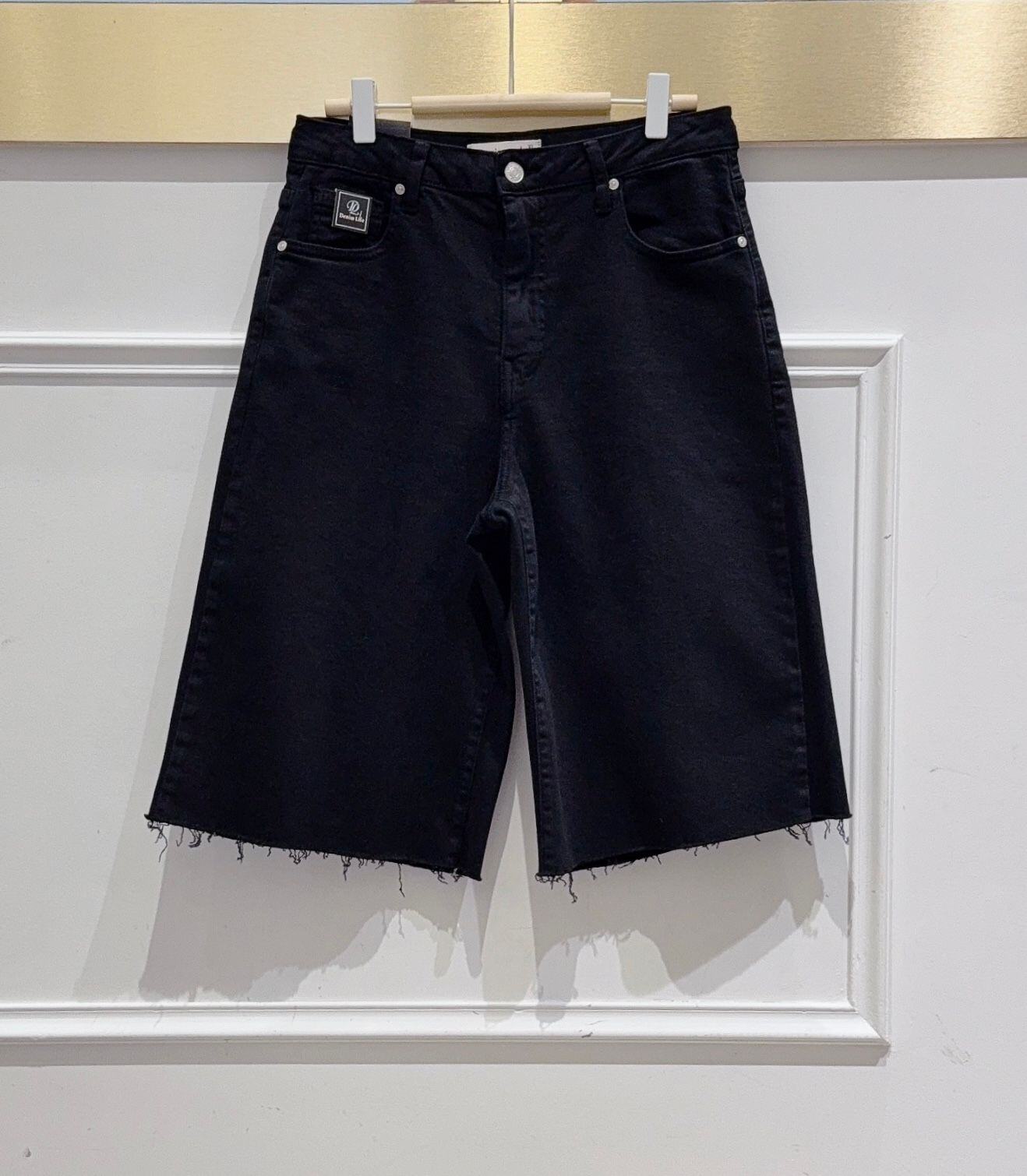 Großhändler DENIM LIFE - Weite Stretch-Denim Bermuda Shorts in Übergröße