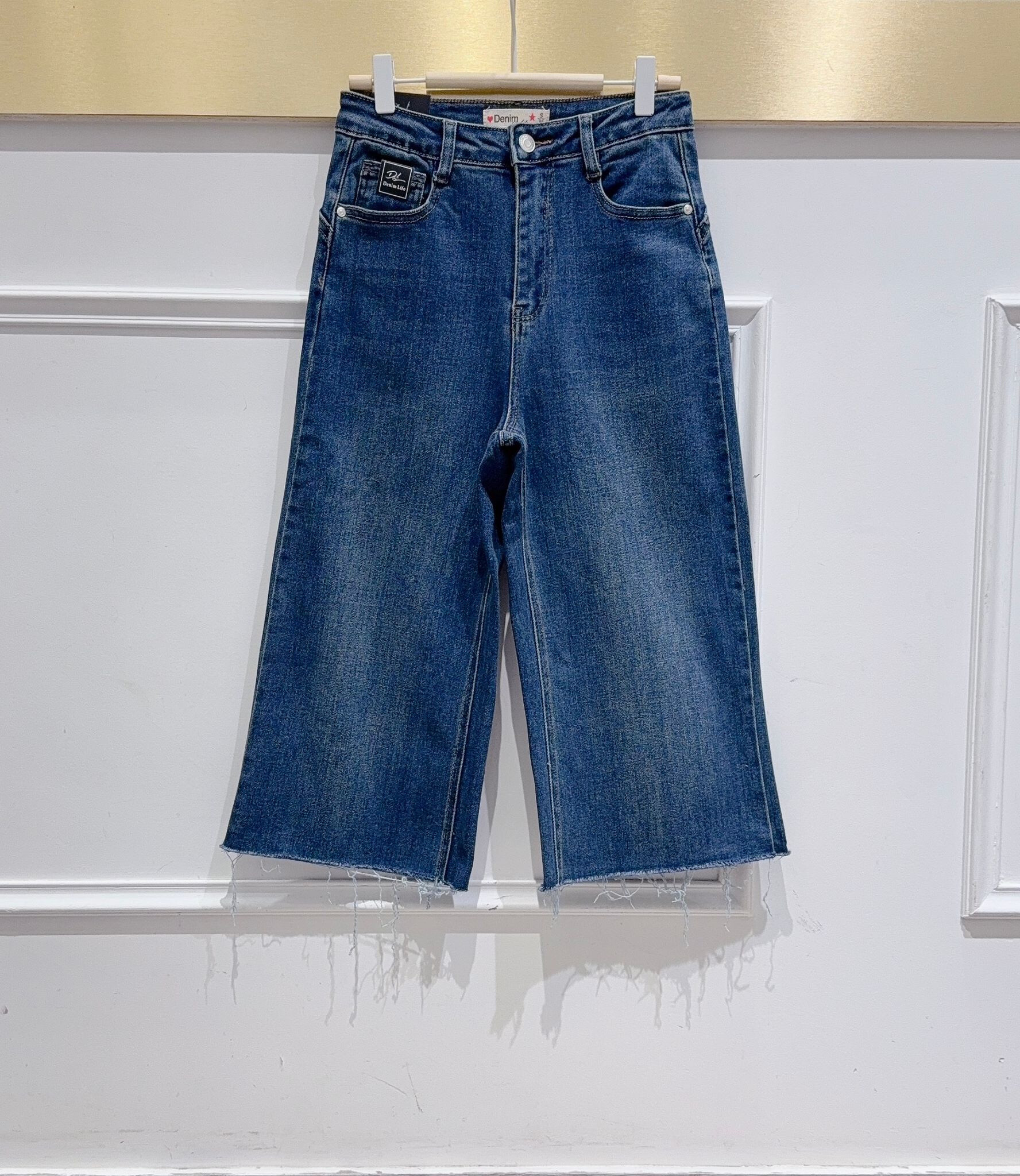 Grossista DENIM LIFE - Jeans elasticizzati a gamba larga