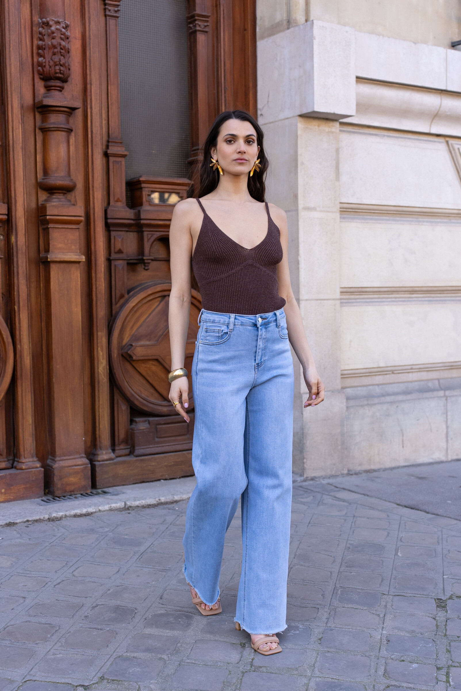 Grossista DENIM LIFE - Grande elastico jambe di grandi dimensioni