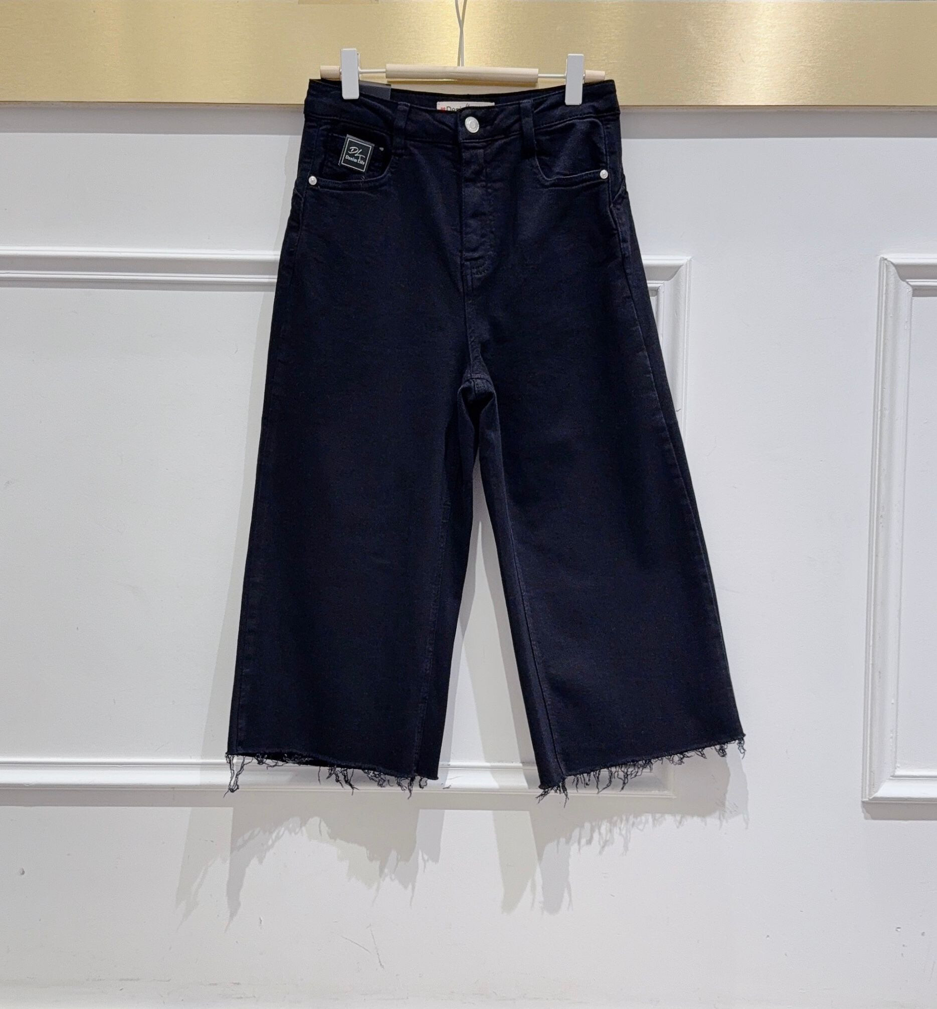 Grossista DENIM LIFE - Jeans push up elasticizzati a gamba larga