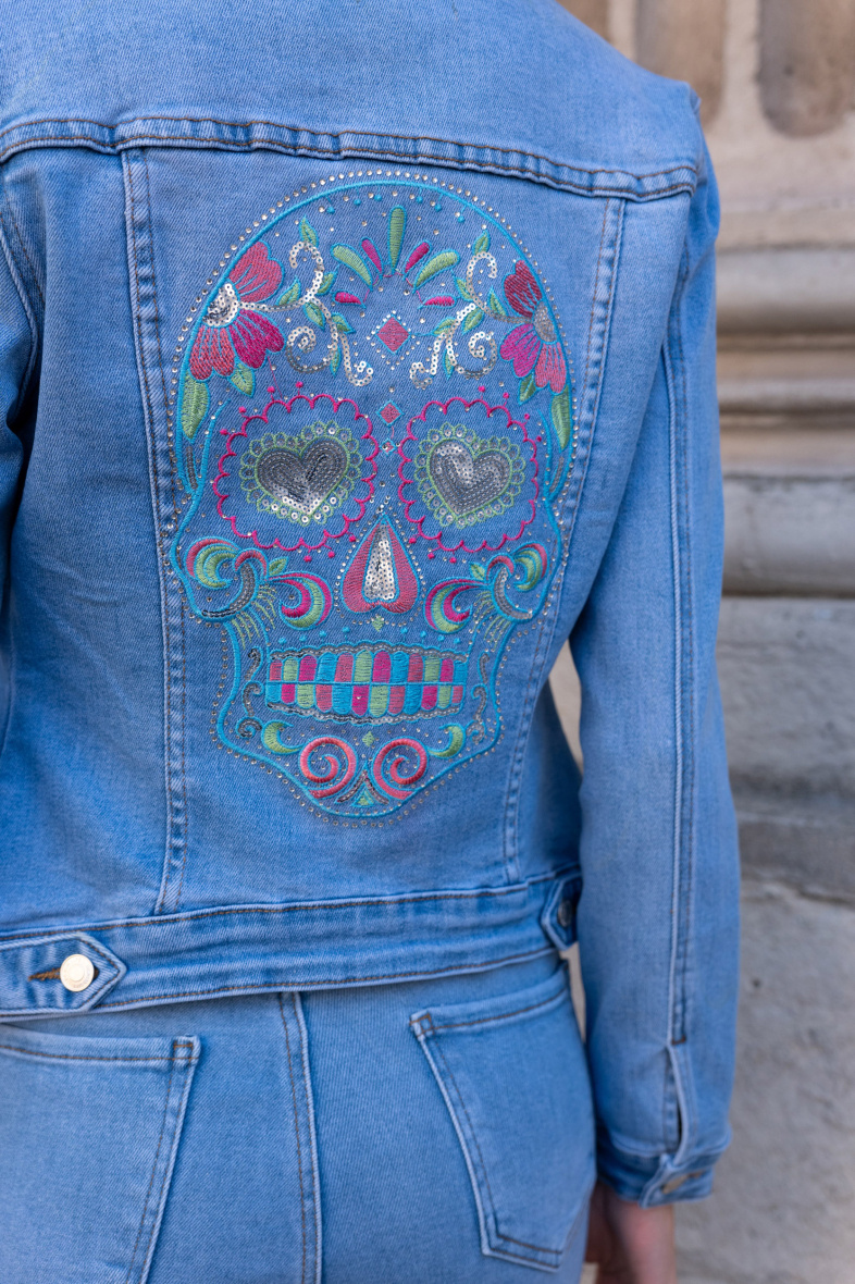 Wholesaler DENIM LIFE - Stretch denim jacket