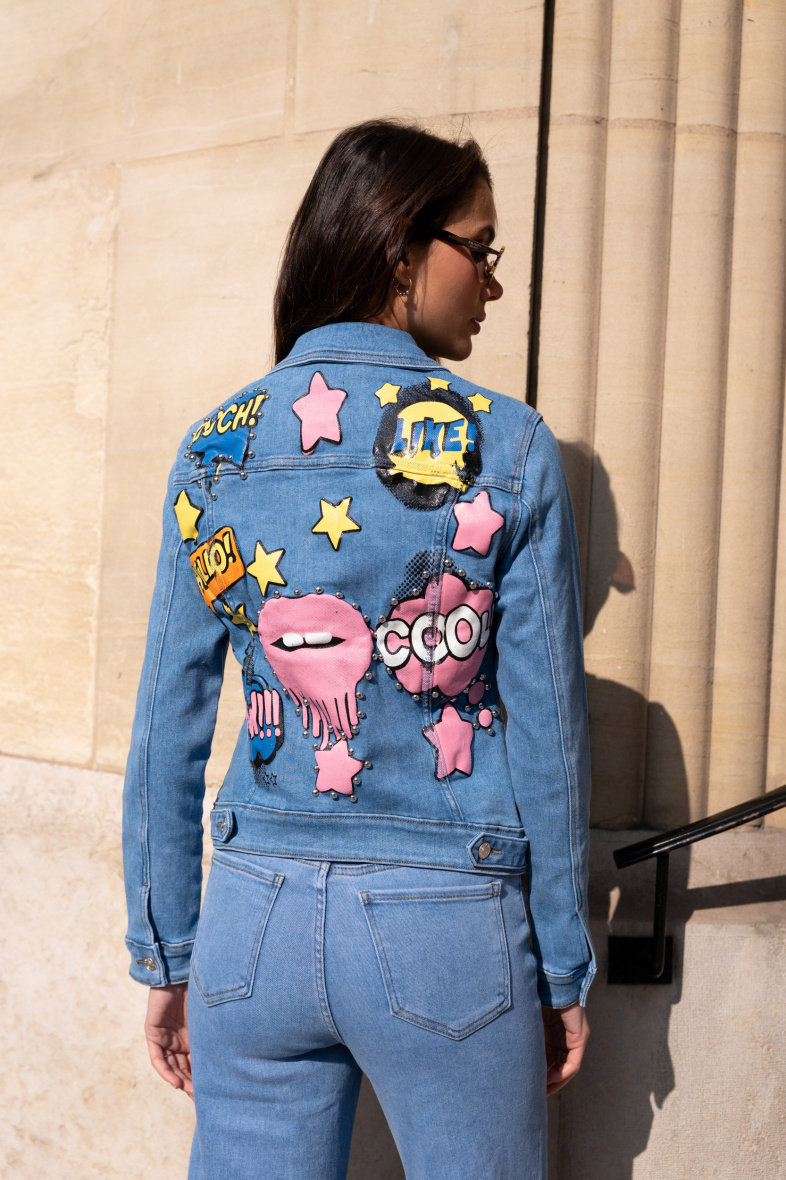 Wholesaler DENIM LIFE - Stretch denim jacket