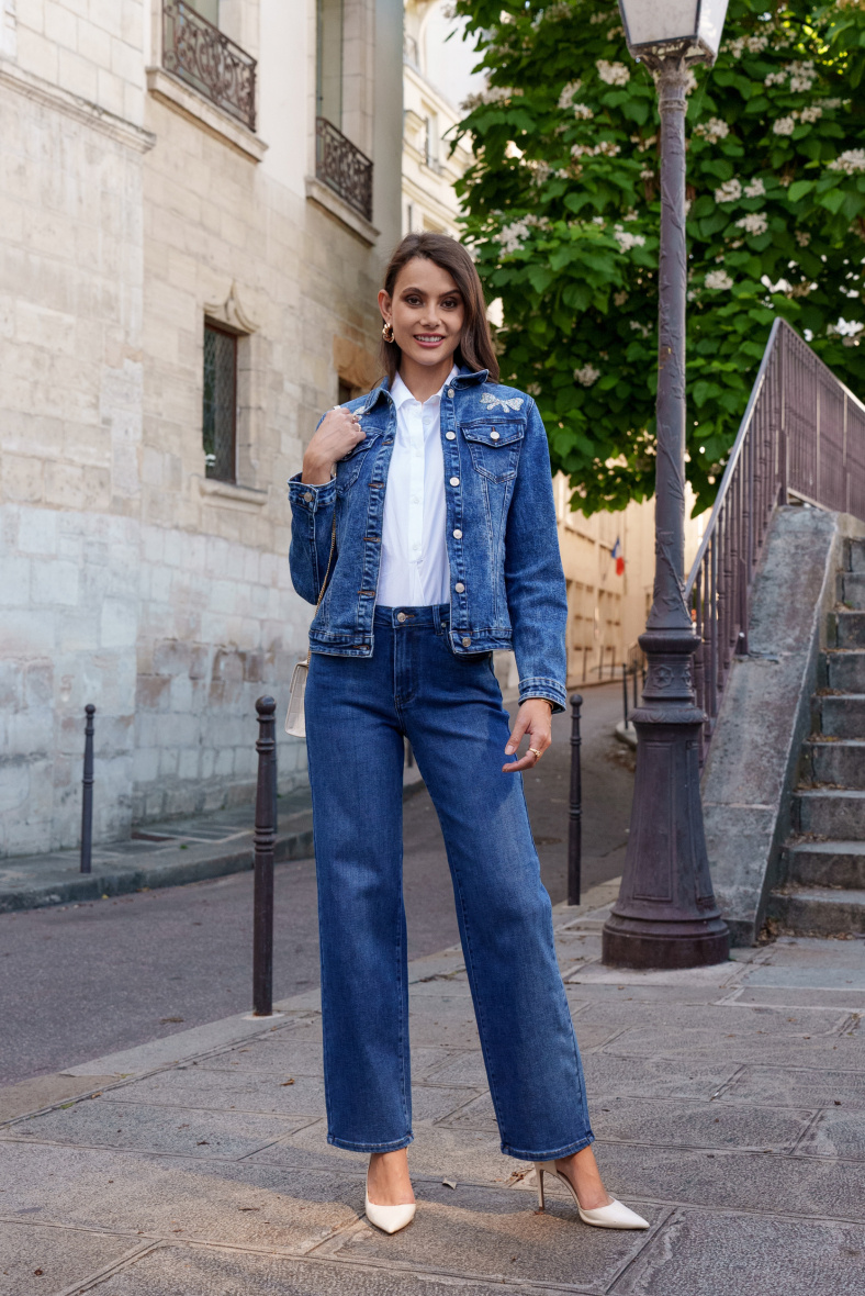 Wholesaler DENIM LIFE - Stretch denim jacket