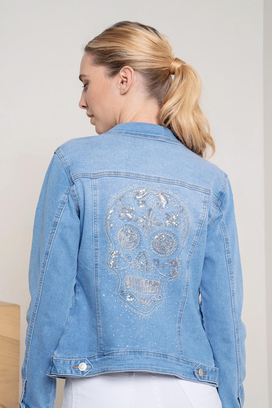 Wholesaler DENIM LIFE - Stretch denim jacket