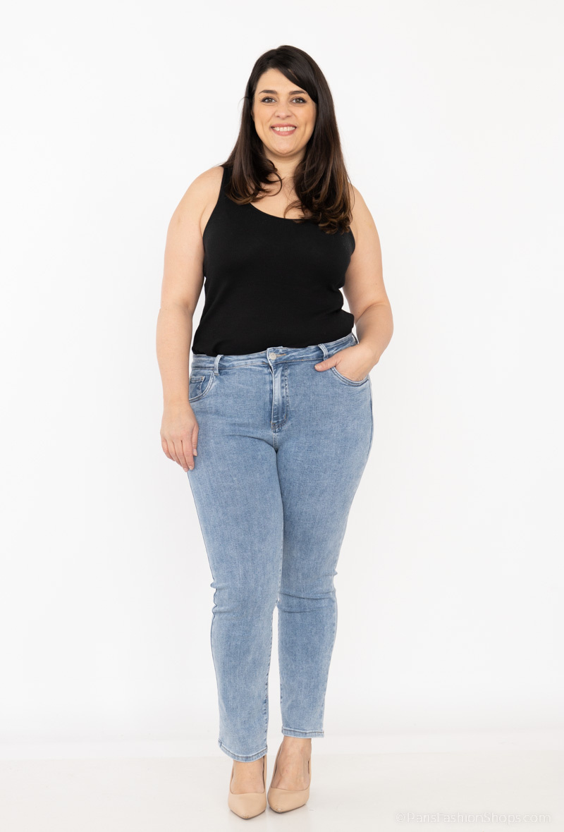 Großhändler DESTINA - Slim-Stretch-Jeans