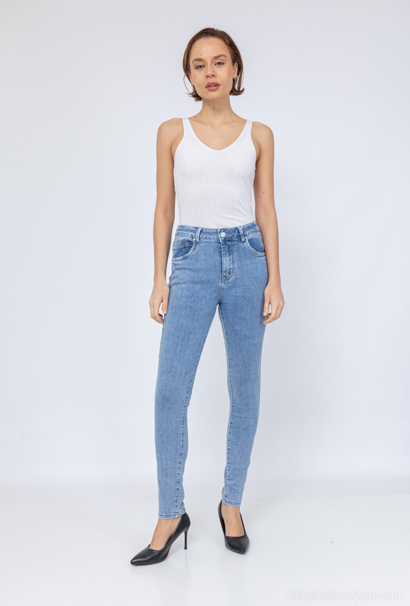 Großhändler DESTINA - Slim-Stretch-Jeans