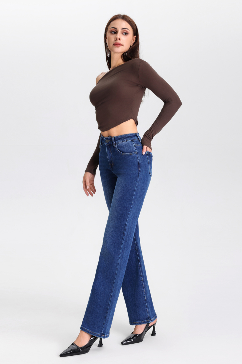 Großhändler DESTINA - Jeans mit weitem Bein