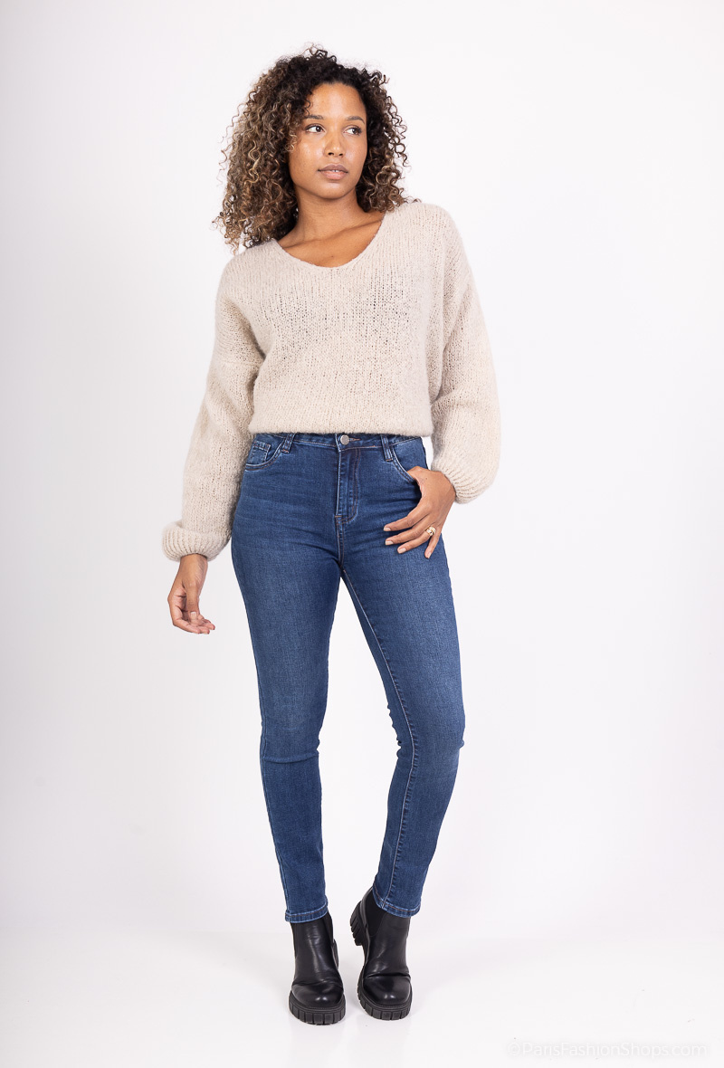 Großhändler DESTINA - Slim-Stretch-Jeans