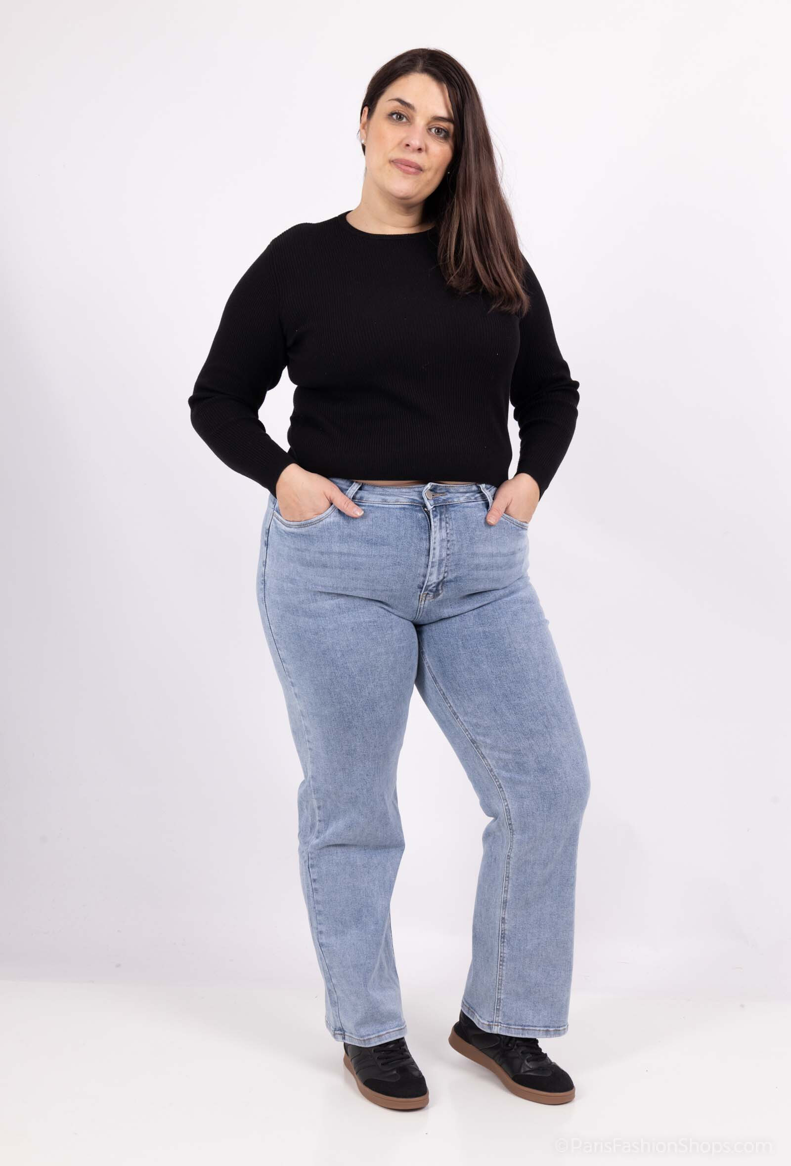 Großhändler DESTINA - Lose GT-Jeans in Sandwäsche