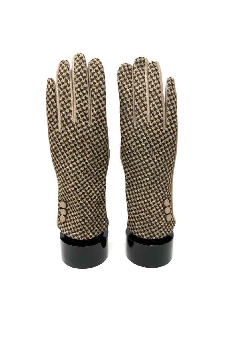 Grossiste DH DIFFUSION - Gants velours tactile Femme Motifs Doublure Fourrure