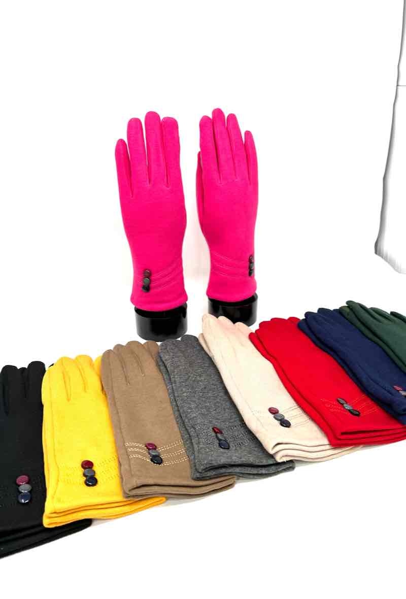 Wholesaler DH DIFFUSION - Buttons Women touch gloves