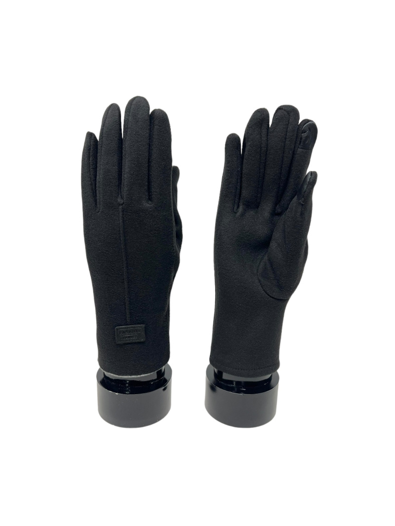 Mayorista DH DIFFUSION - Guantes de terciopelo rodeados de forro de piel sintética táctil para mujer.