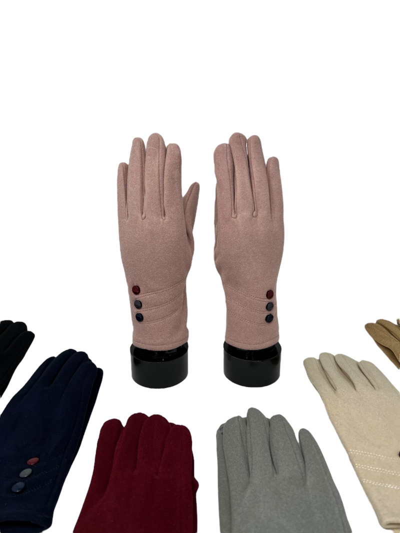Wholesaler DH DIFFUSION - Women touch gloves Fur Lining Extra Warm