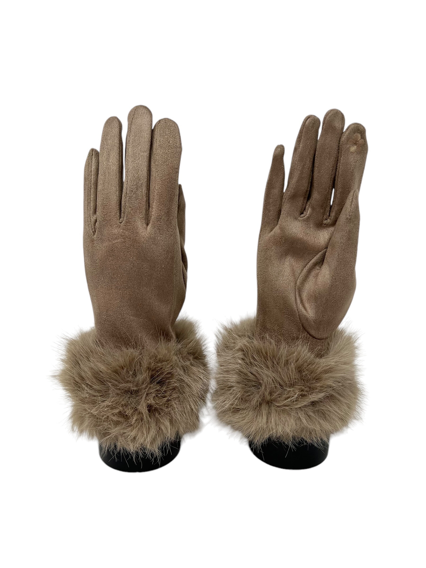 Wholesaler DH DIFFUSION - Women touch gloves Fur Lining Extra Warm