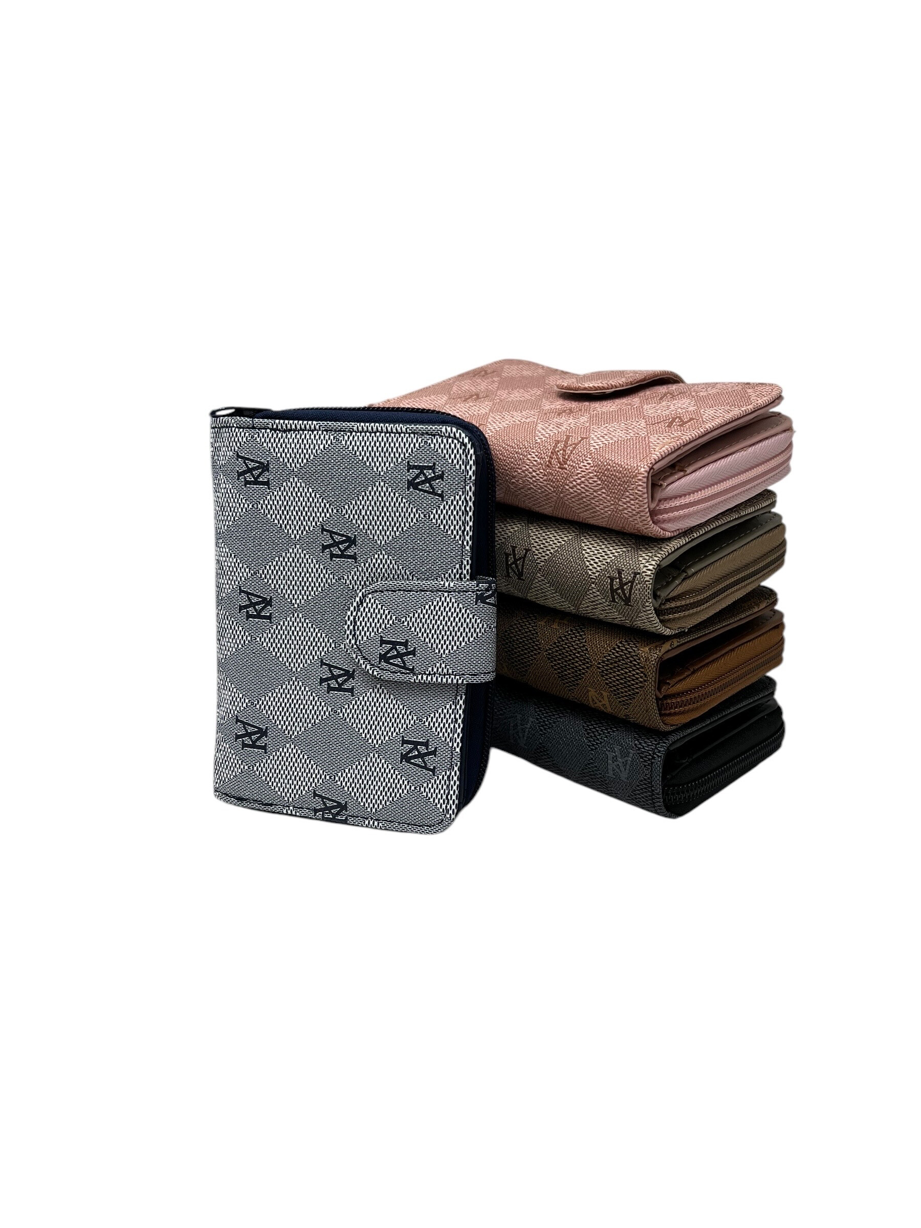Wholesaler DH DIFFUSION - Women's Multi-card Coin Purse - Quilted Effect - Big Size