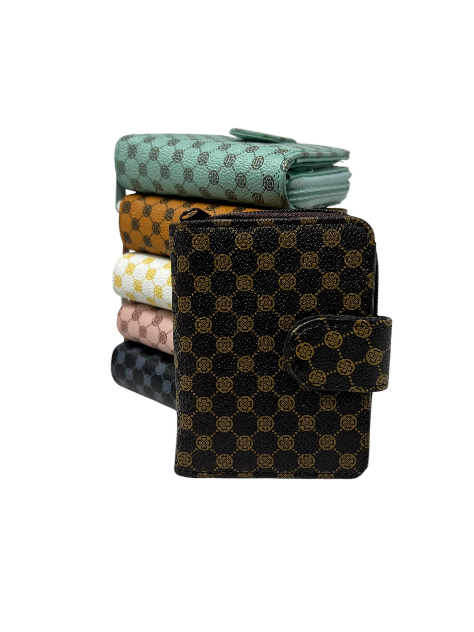Wholesaler DH DIFFUSION - Women's Multi-card Coin Purse - Quilted Effect - Big Size