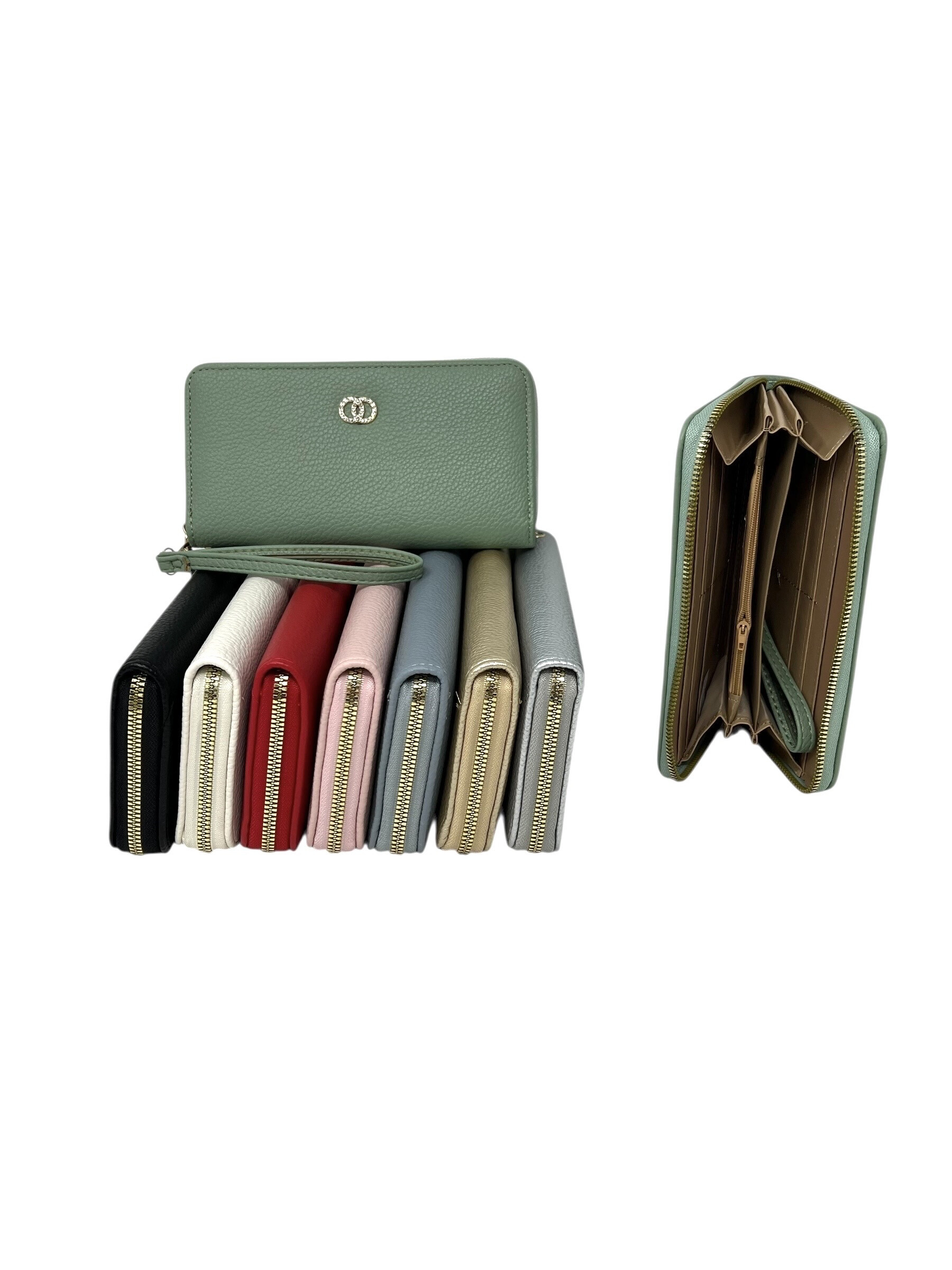 Wholesaler DH DIFFUSION - Women's Wallet Double Compartment Multi-card Cash