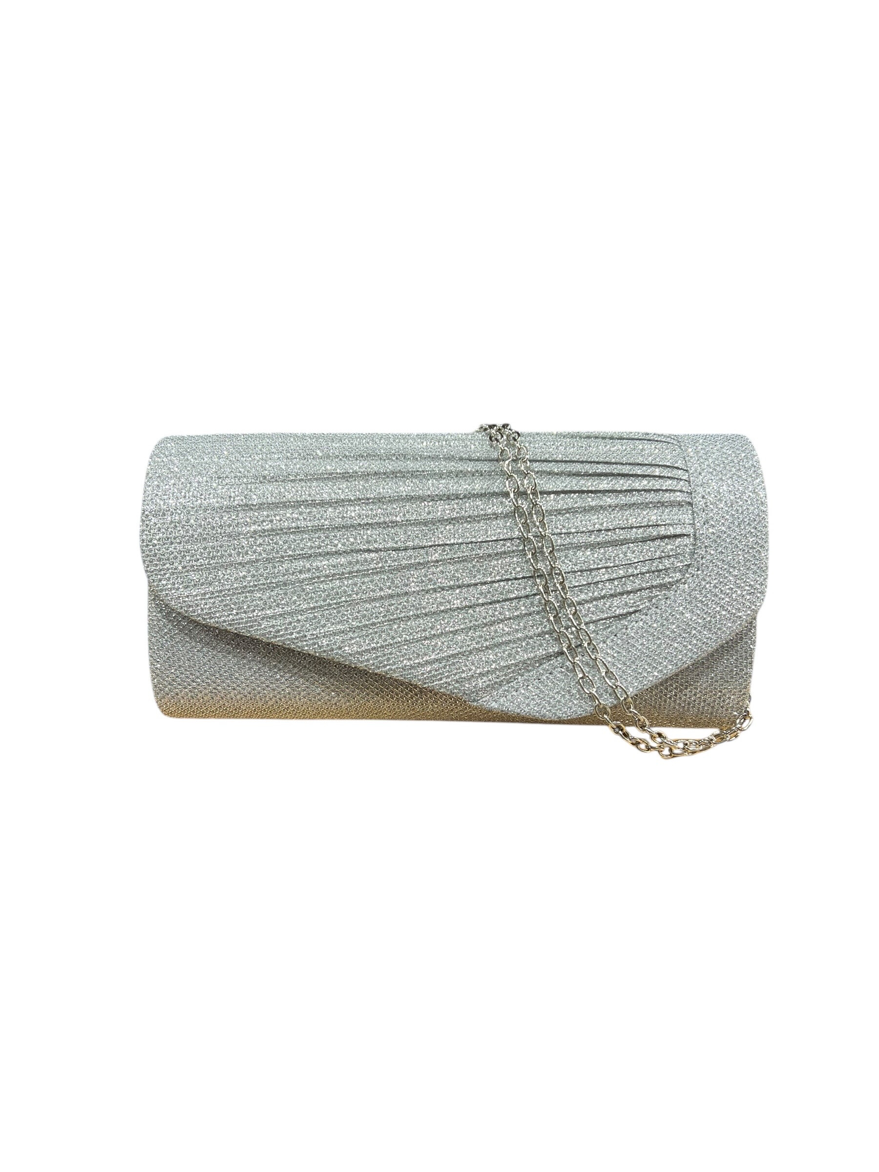 Großhändler DH DIFFUSION - Abendtasche mit Pailletten und Strasssteinen