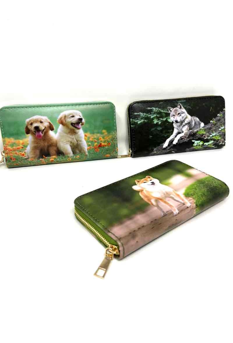 Grossiste DH DIFFUSION - Porte-monnaie Femme Chien Grand