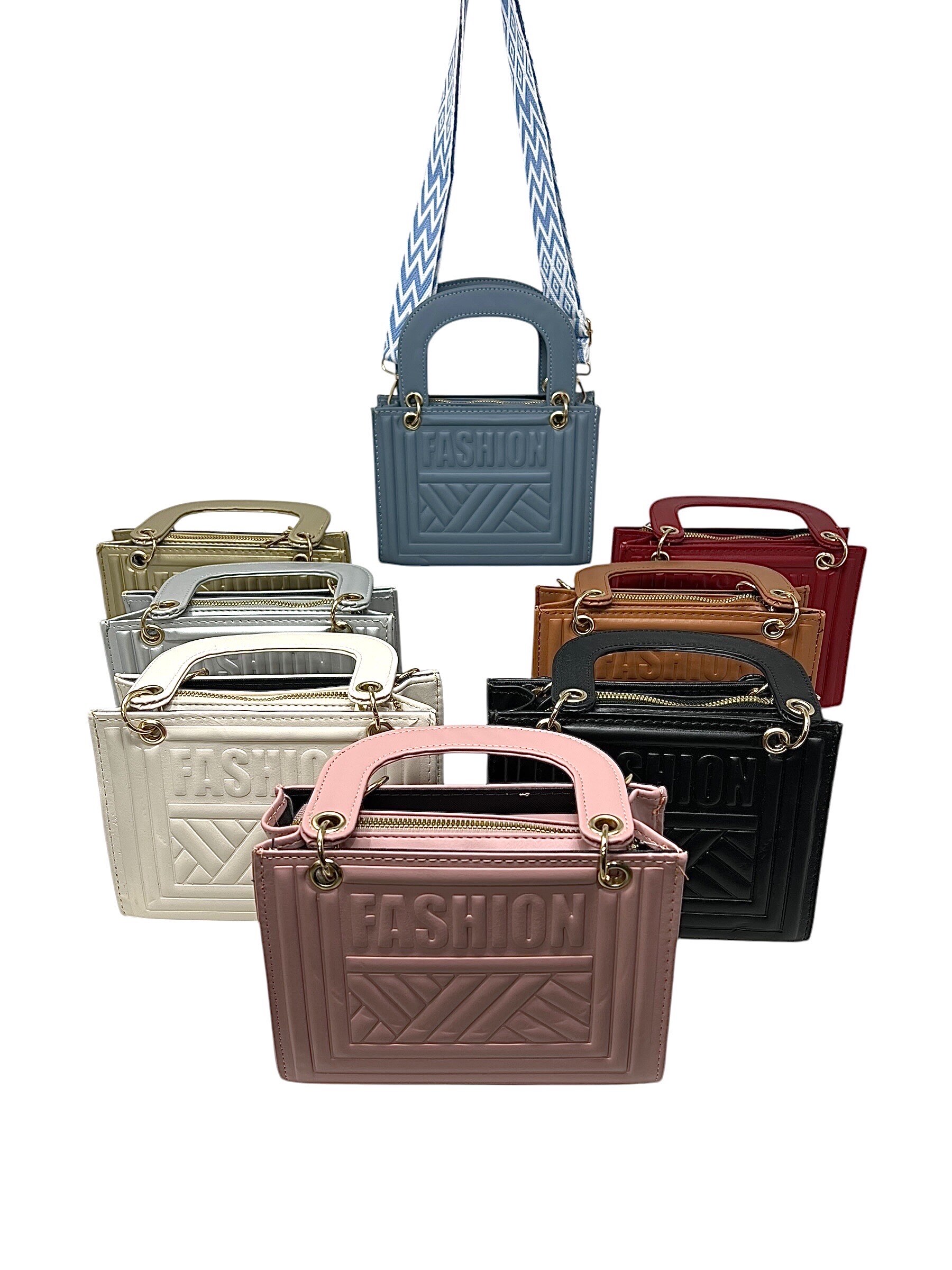 Mayorista DH DIFFUSION - Conjunto de bolsos de mujer 2 bolsos en 1 Pequeño y Grande