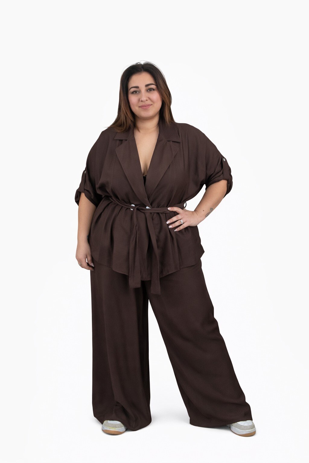 Grossiste DIADEMA - Pantalon à jambes larges