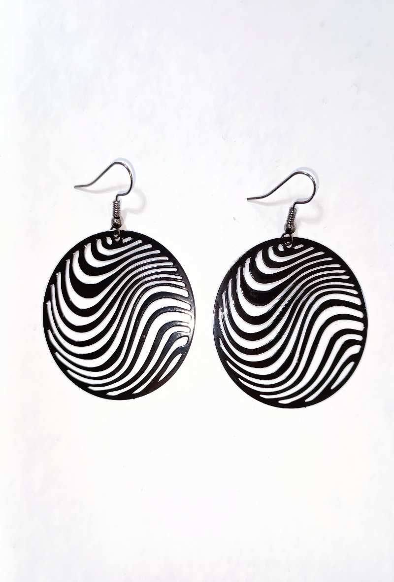 Wholesaler Diamond - Round wave earring