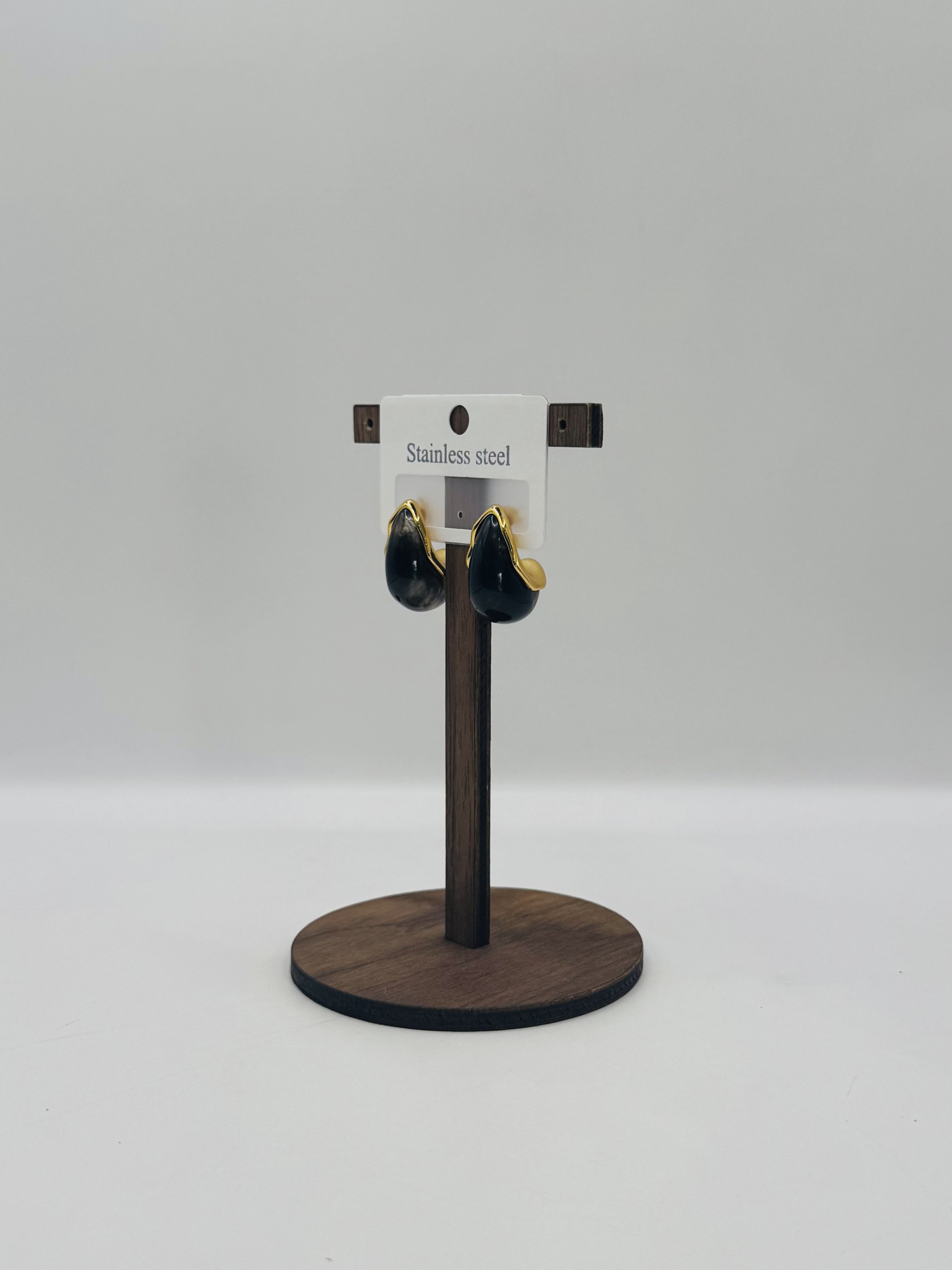 Grossiste Diamond - Boucle d'oreille acier coloré