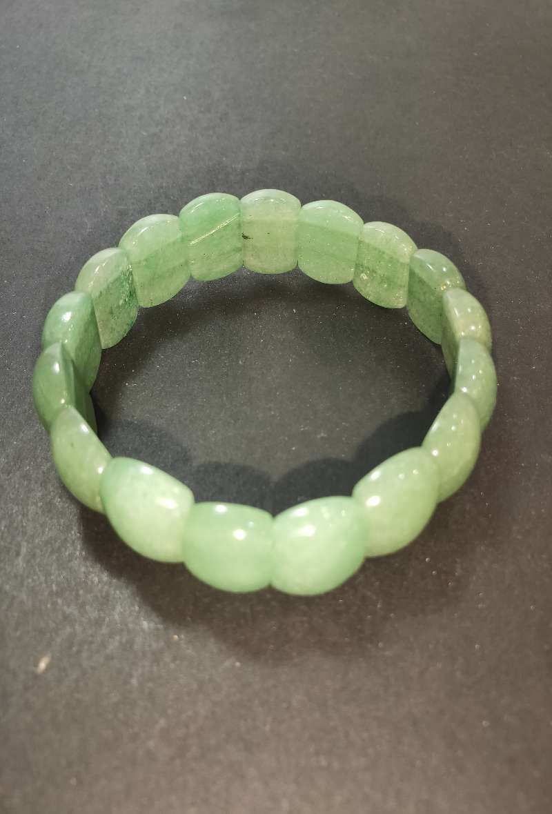 Grossiste Diamond - BRACELET AVENTURINE OVALE REBONDIT