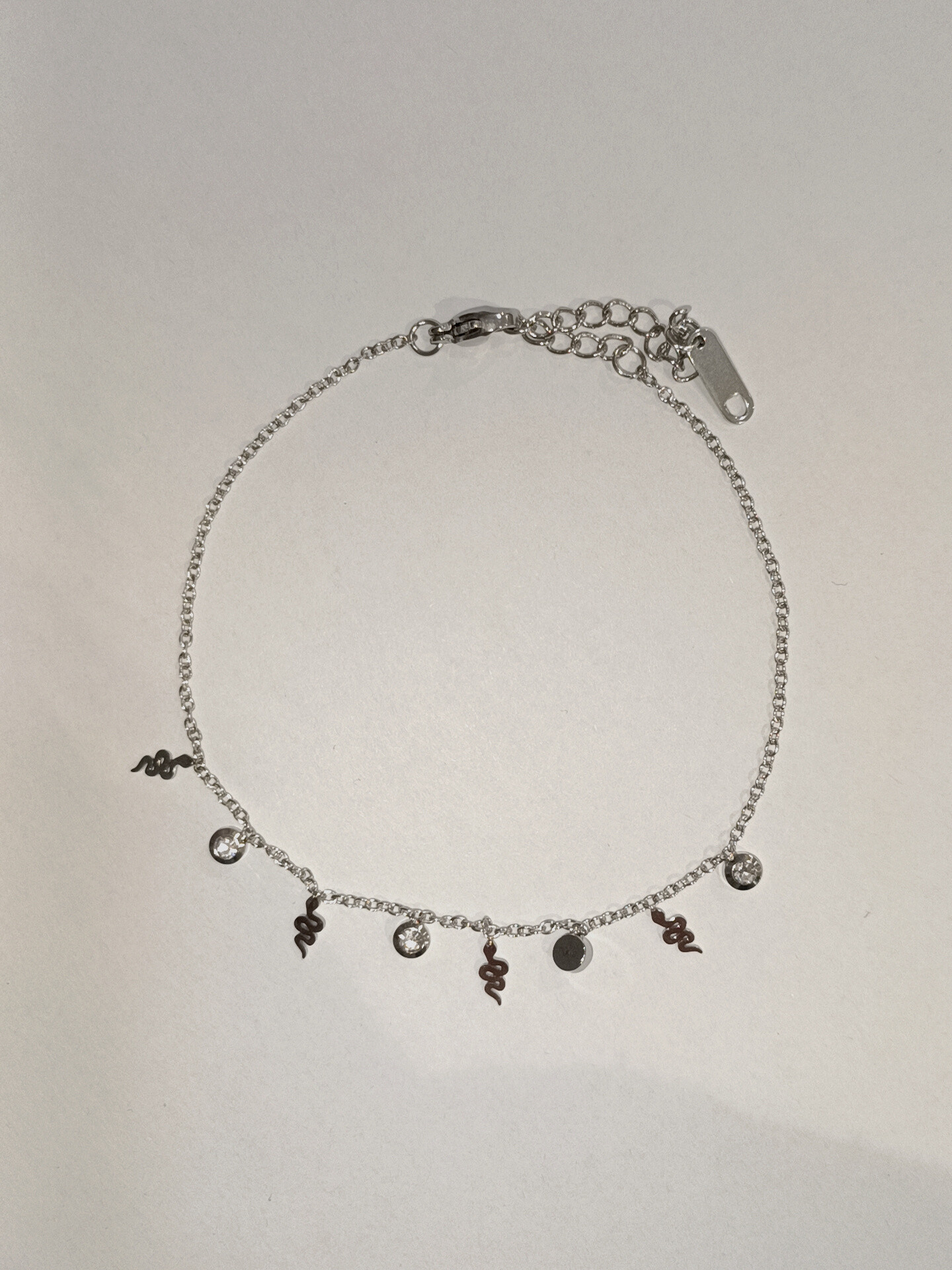 Wholesaler Diamond - Ankle chain ​​steel strass palmier