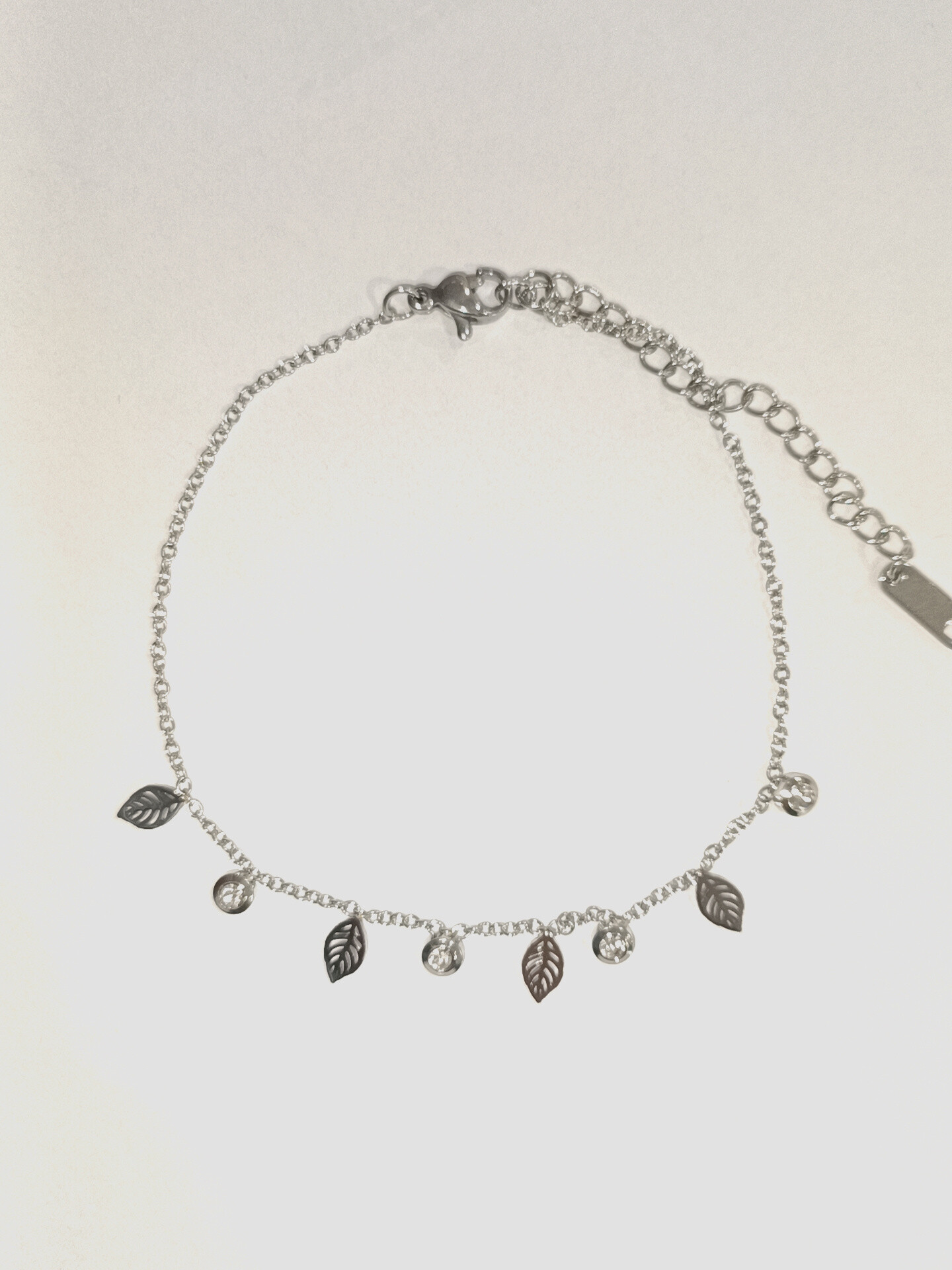 Wholesaler Diamond - Ankle chain ​​steel strass palmier