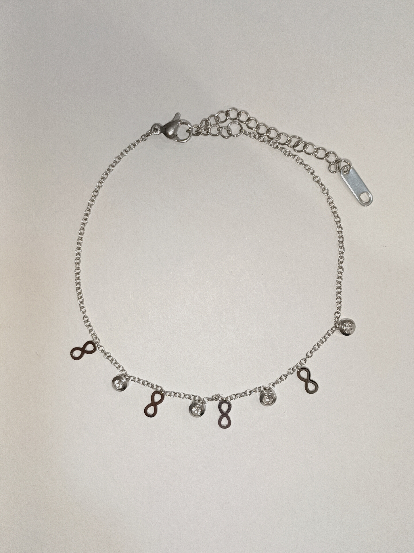 Wholesaler Diamond - Ankle chain ​​steel strass palmier
