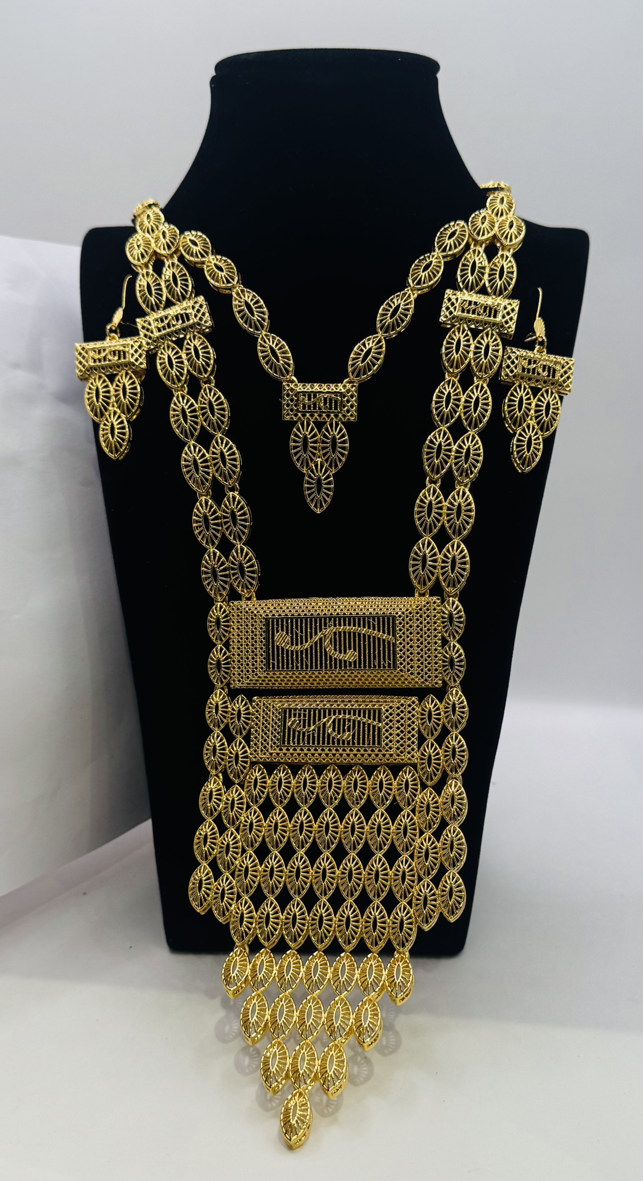 Großhändler Diamond - Metall-Schmuckset