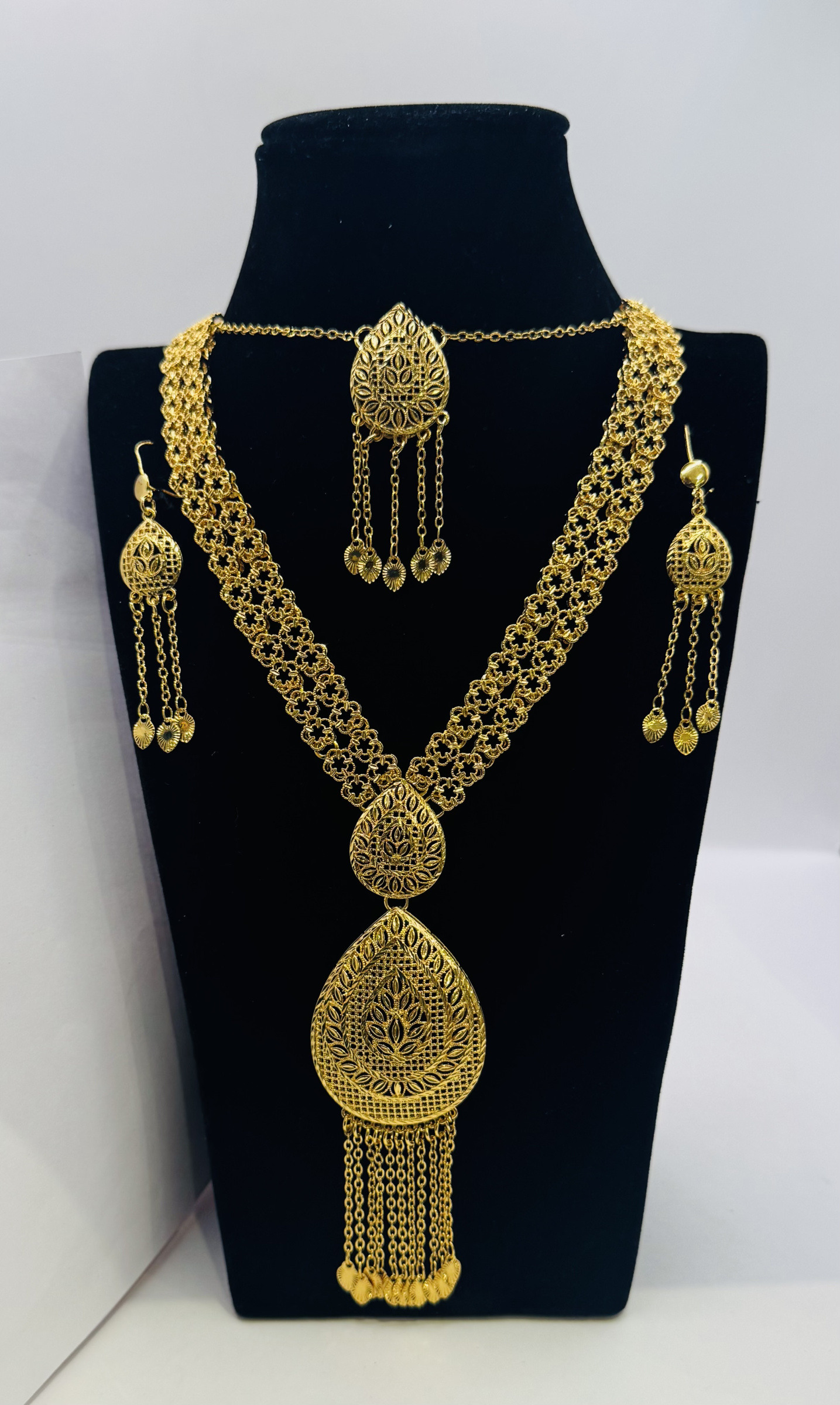 Großhändler Diamond - Metallschmuckset