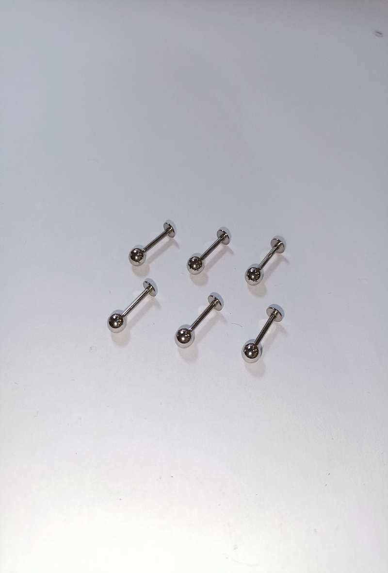 Grossiste Diamond - PIERCING LABRET BOULE GROS 8