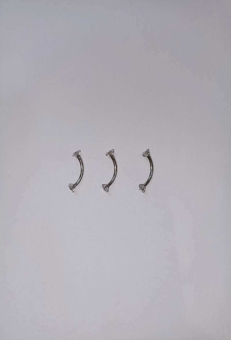 Grossiste Diamond - PIERCING ARCADE STRASS 10