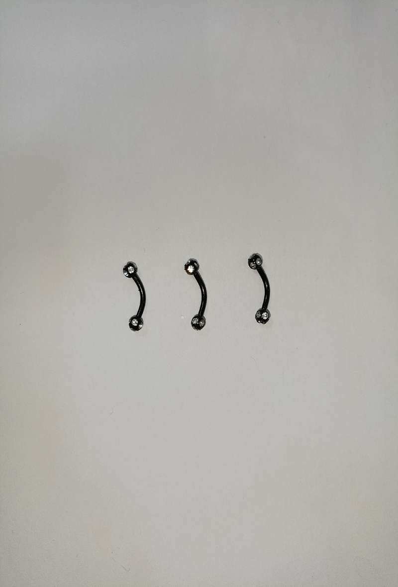 Grossiste Diamond - PIERCING ARCADE BOULE 6 STRASS 8