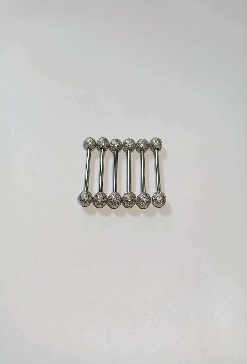 Grossiste Diamond - PIERCING LANGUE BOULE MAT