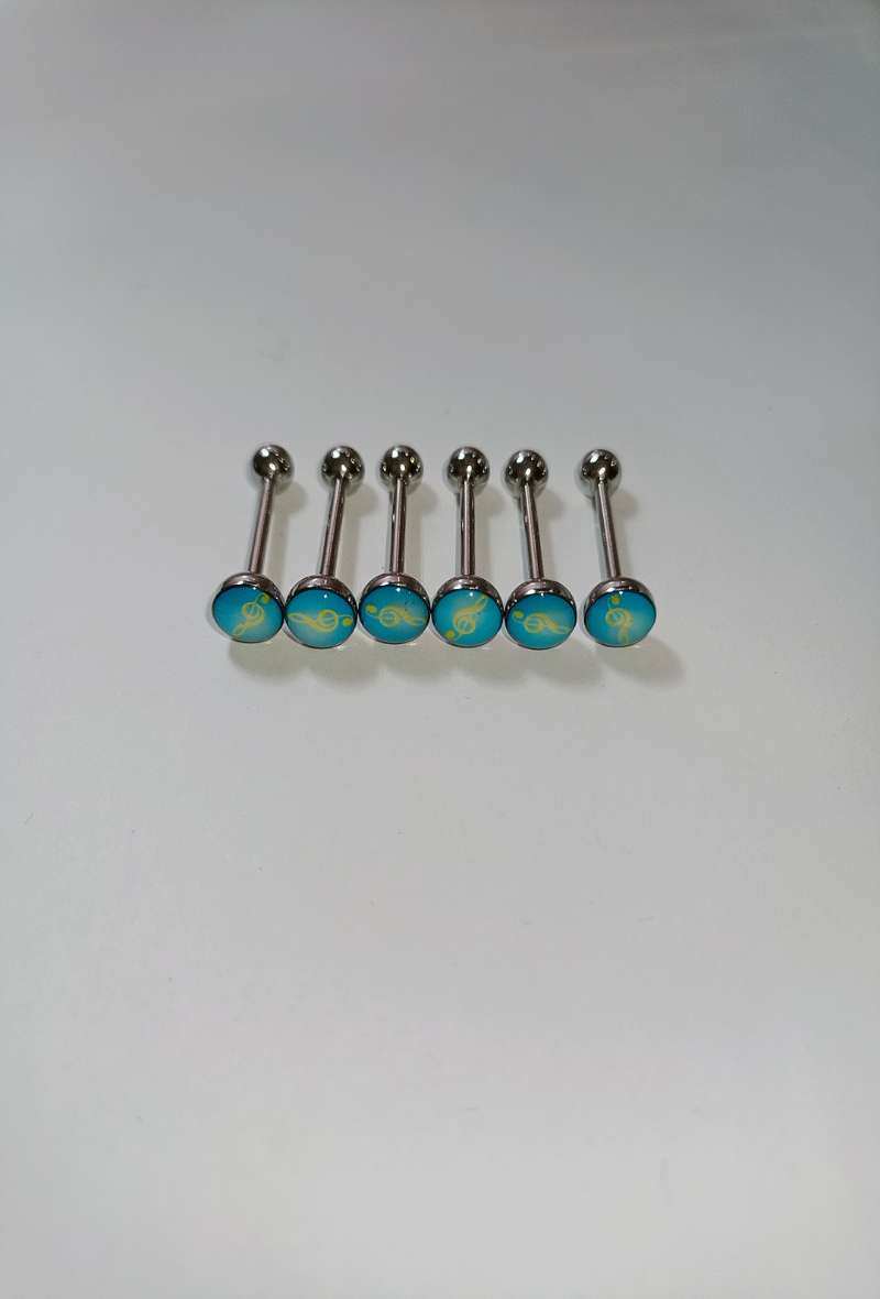Grossiste Diamond - PIERCING LANGUE NOTE DE MUSIQUE