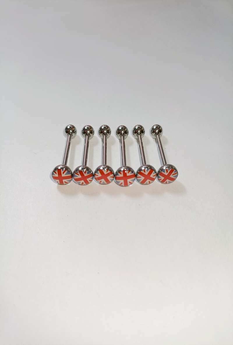 Grossiste Diamond - PIERCING LANGUE ANGLETERRE