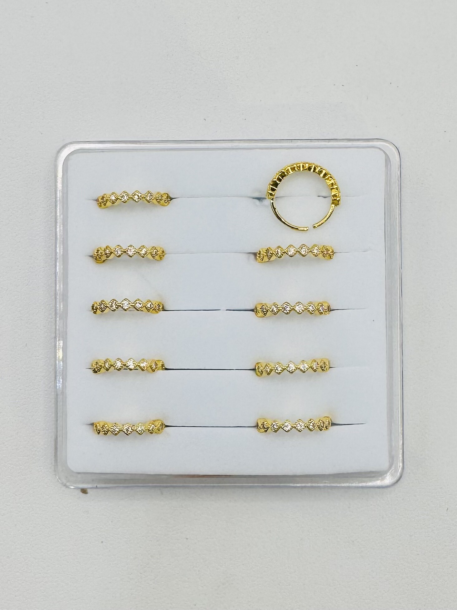 Großhändler Diamond - Nasenring mit Strass