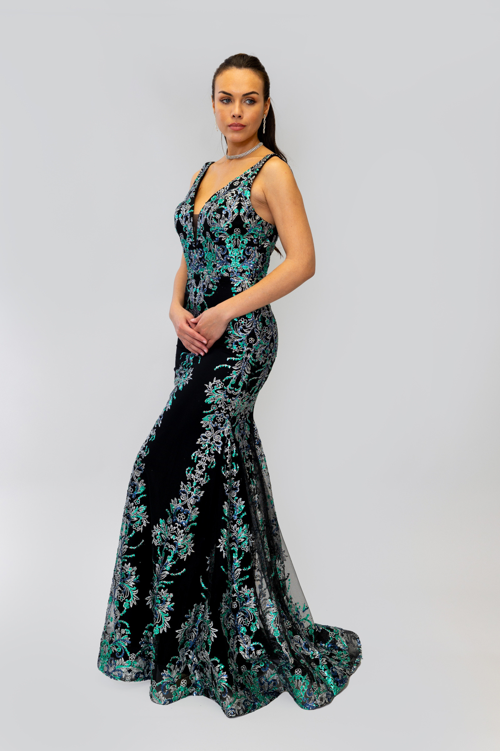 green emerald velvet dress Made for this Moment Ruched Midi Dress (Black)  Stylish Diva Boutique