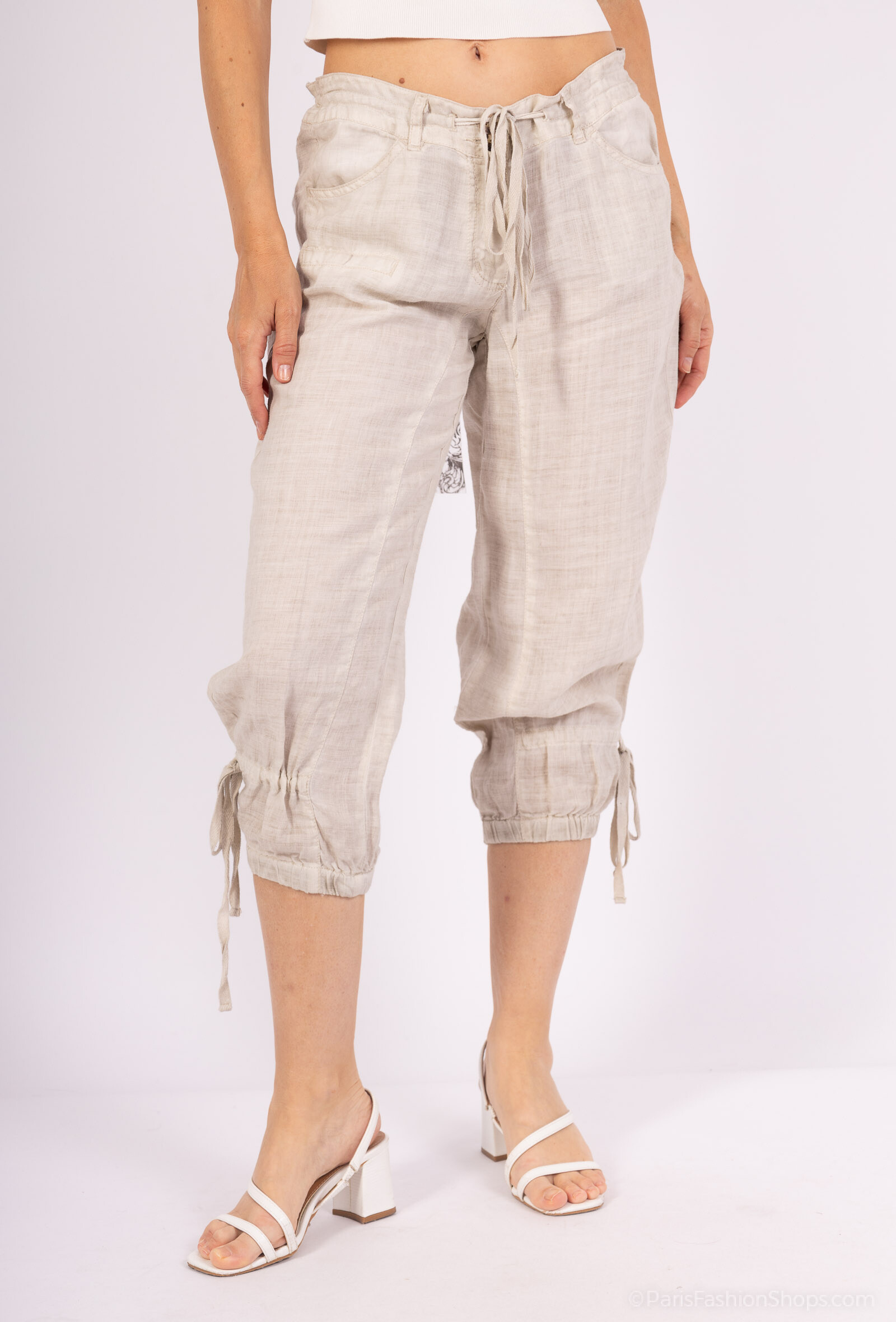 Grossiste DIVA TEX LINEN - PANTLON EN LIN
